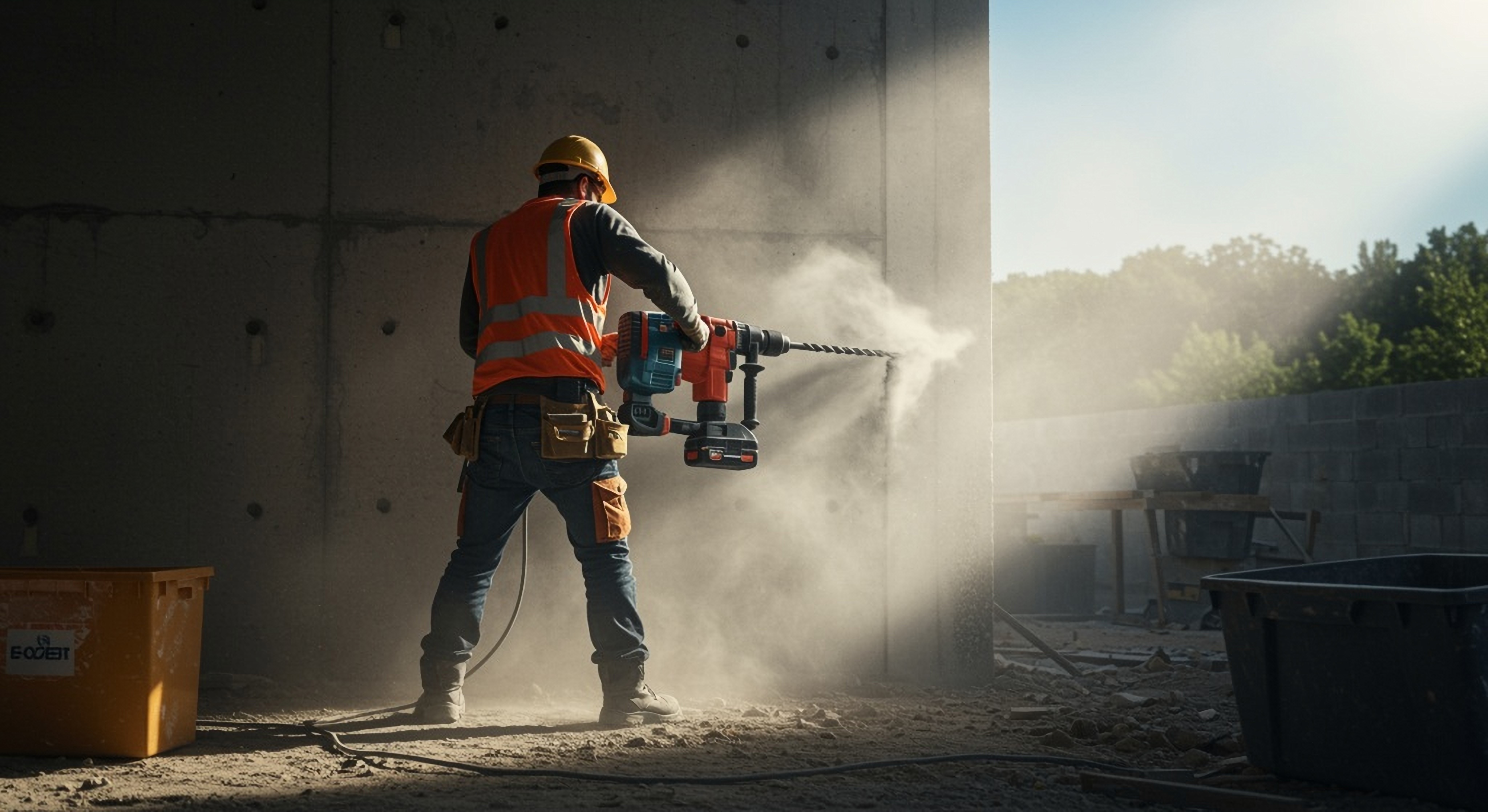 Kernbohrungen Betonsägetechnik Abbrucharbeiten
