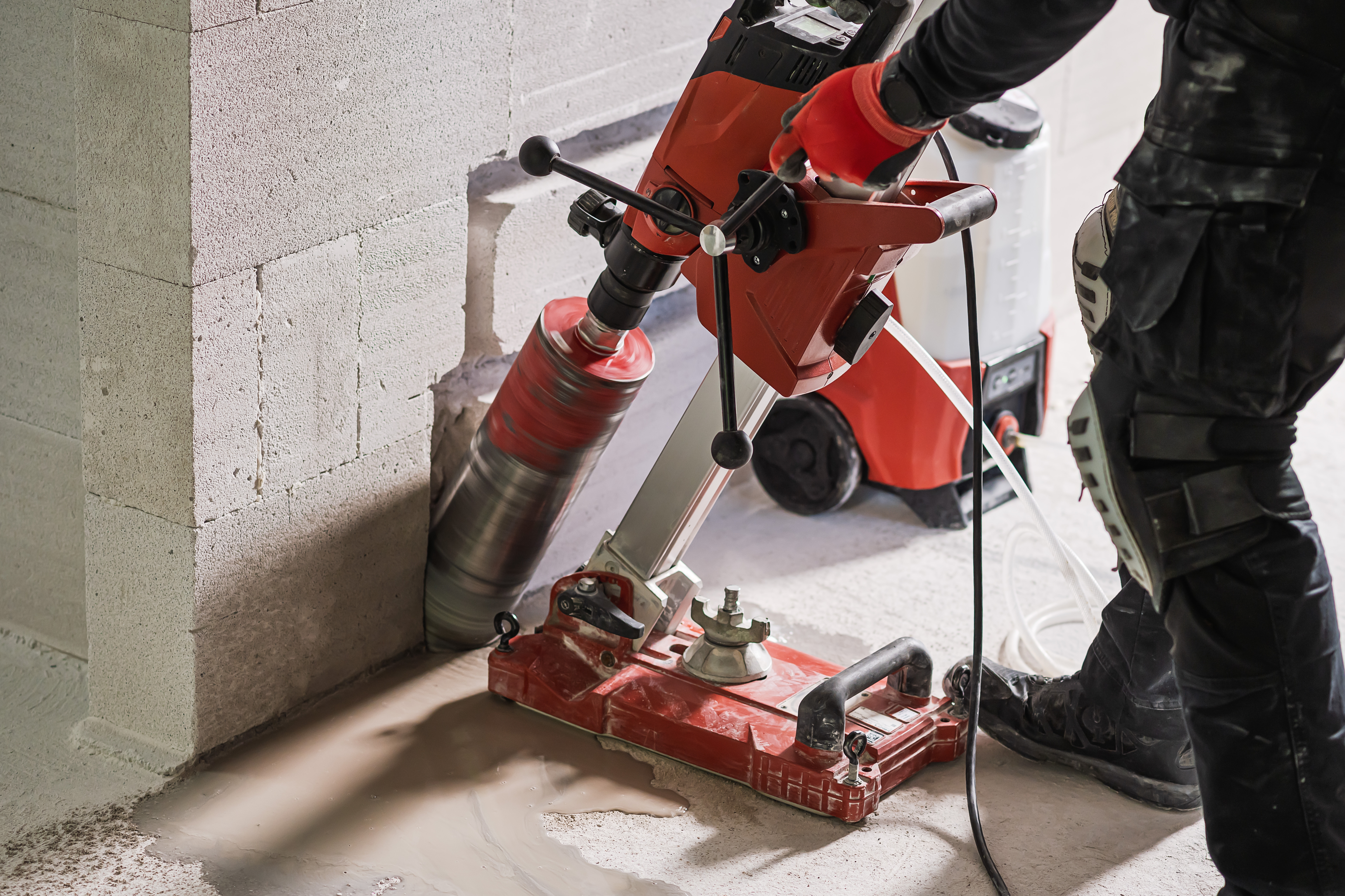 Kernbohrungen Betonsägetechnik Abbrucharbeiten