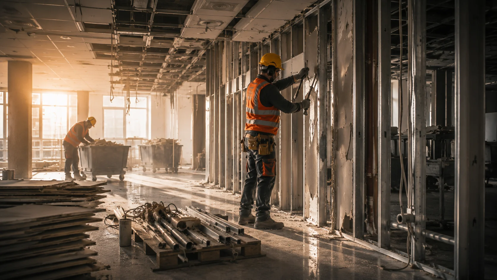 Entkernung für Gebäude, Wohnungen und Gewerbeflächen